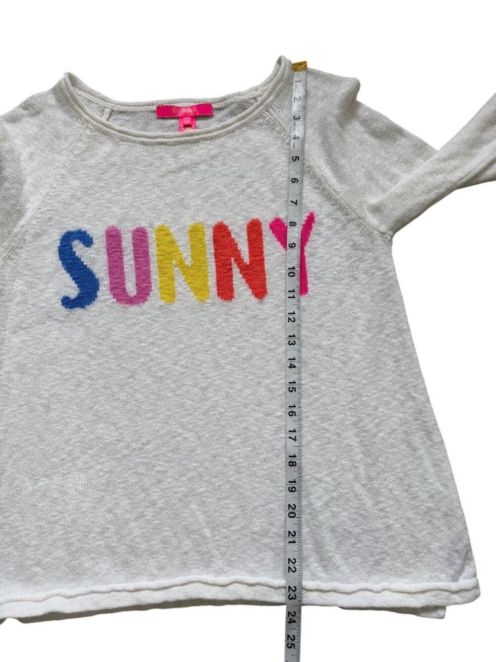 Lilly Pulitzer Sz M Lightweight Pullover Sweater Set of 2 Danette Sunny Paradise - Picture 11 of 13